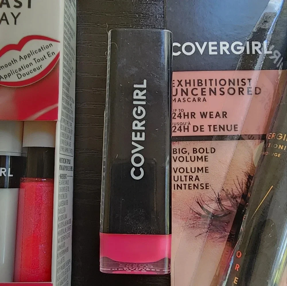 COVERGIRL mascara lipsticks